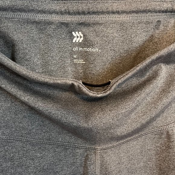 All in Motion Grey Capri Leggings - Picture 5 of 9